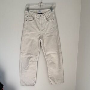 Citizens Of Humanity Cream Denim Pants